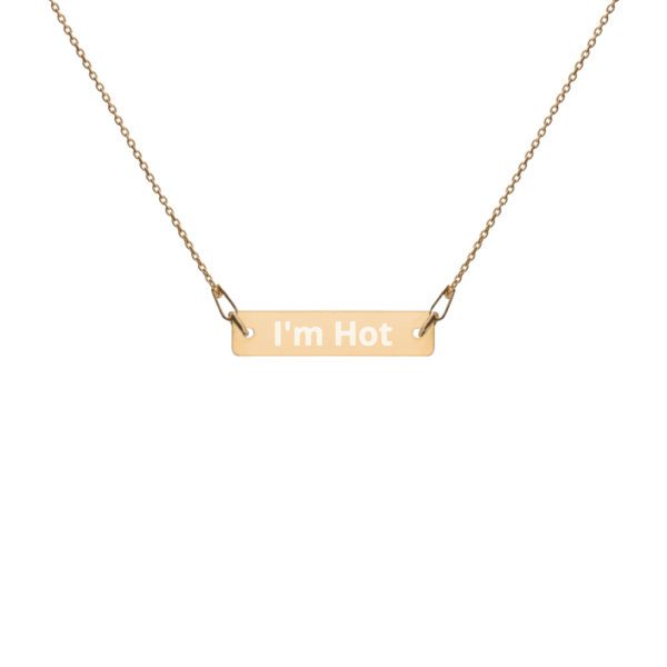 "Real" Gold "I'm Hot" Pendant - Image 13